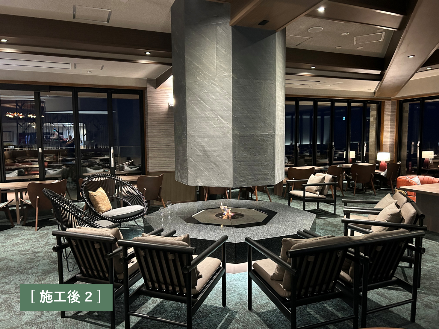 休暇村網張温泉ラウンジ改修工事