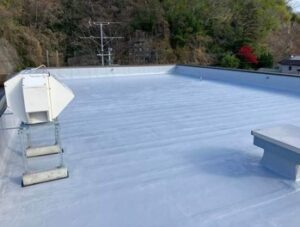 宮古市ビル屋上防水工事